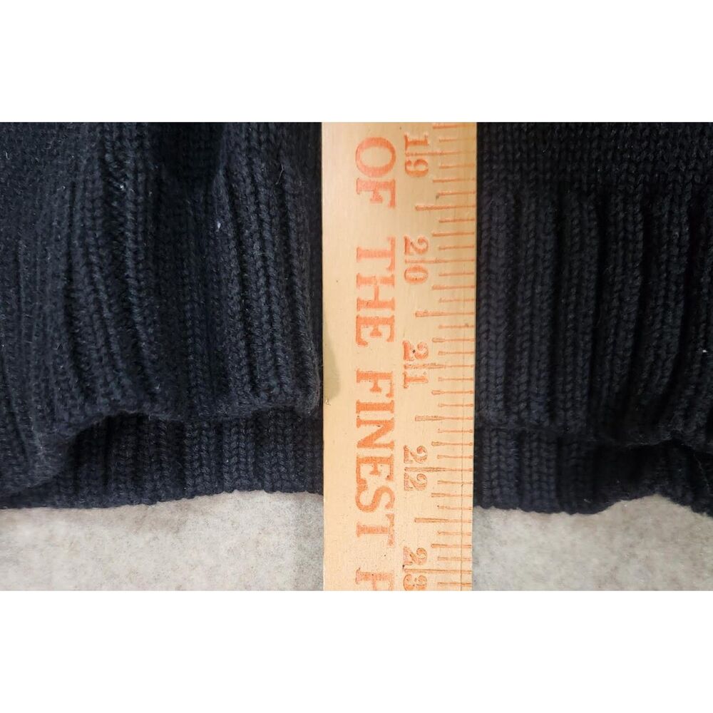 Lauren Ralph Lauren Women's Black Sweater with Gold Embroidery Size P-Small - Picture 4 of 8
